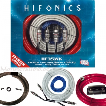 Hifonics HF35WK 35mm² Anschlusskit Verstärker Kabelset 35qmm HF-35WK